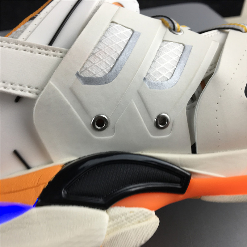 Ba*len*cia*ga 3.0 track trainer orange white with led