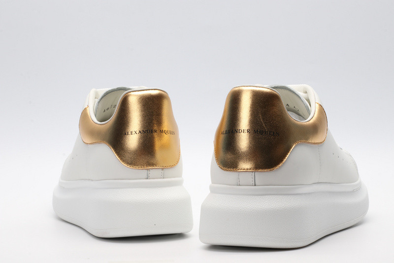 alexander mcqueen white golden